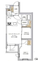 リビオメゾン湯島の間取り画像