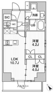グランエール西日暮里NORTHの間取り画像