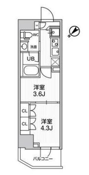 ARKMARK巣鴨sta.の間取り画像