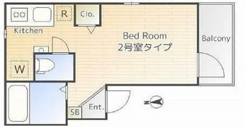 Glanz護国寺の間取り画像