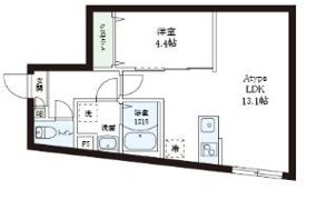 レピュア小石川レジデンスⅡの間取り画像