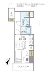 SS.FLAT神楽坂southの間取り画像