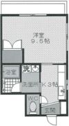 茗荷谷ハイツの間取り画像