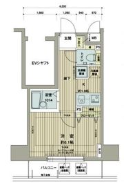 メインステージ西新宿の間取り画像