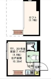 DHG快の間取り画像