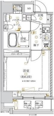 レガリス大塚の間取り画像