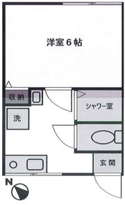 丸一荘の間取り画像