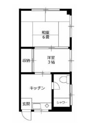 杉本ビルの間取り画像