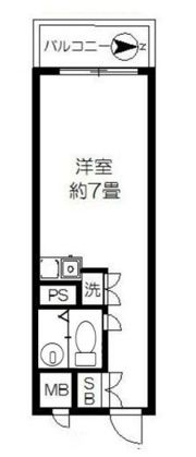 レジデンス上野の間取り画像