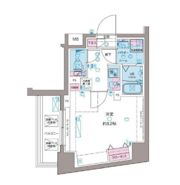 ガリシア新宿NorthⅡの間取り画像