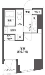 GRAN PASEO 市谷甲良町の間取り画像
