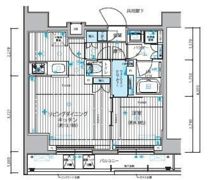 メインステージ新御徒町の間取り画像
