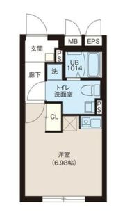 レピュア早稲田レジデンスの間取り画像