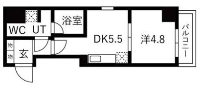 OAKLANCE大塚の間取り画像