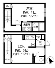 グランメールの間取り画像
