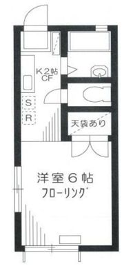 アビタシオンNAの間取り画像