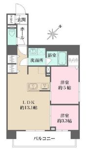 パークフラッツ蔵前の間取り画像