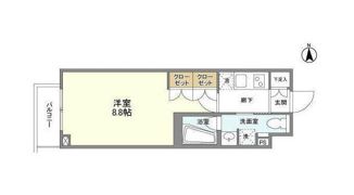 コンフォリア桜上水の間取り画像