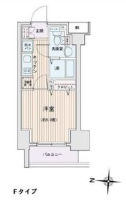 エスティメゾン錦糸町Ⅱの間取り画像