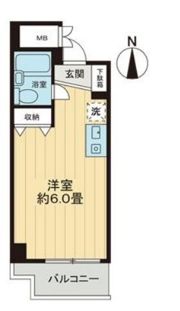 フラット16の間取り画像