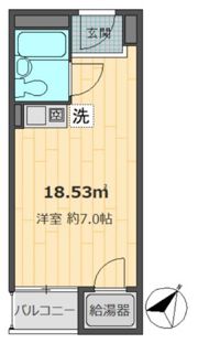 シャルマン文京千駄木の間取り画像