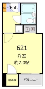 シャルマン文京千駄木の間取り画像