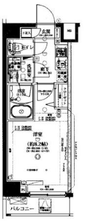 ディアレイシャス押上SKY TOWNの間取り画像