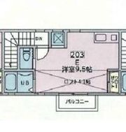fit北新宿の間取り画像