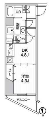 ルネサンスコート田端の間取り画像