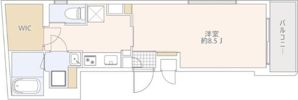 GranDuo高円寺Vの間取り画像