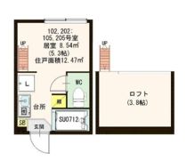 ファーストハウス北新宿の間取り画像