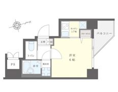 ロアール北新宿の間取り画像