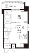 コンフォルト芝公園の間取り画像