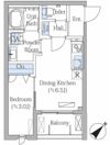 MOCXION渋谷西原の間取り画像