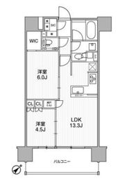 ディームス渋谷本町の間取り画像