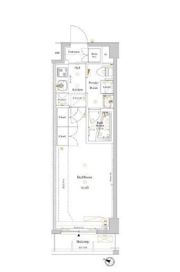 ルクレ高円寺アジールコートの間取り画像
