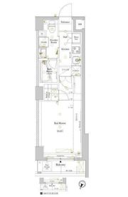 ルクレ高円寺アジールコートの間取り画像