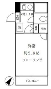 エクセレント中井の間取り画像
