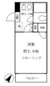 エクセレント中井の間取り画像