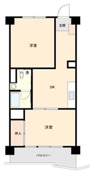 四谷コーエイマンションの間取り画像