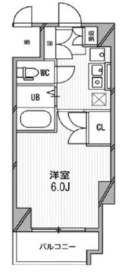 スペーシア高円寺Ⅰの間取り画像