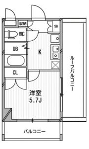 スペーシア高円寺Ⅰの間取り画像