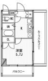 スペーシア高円寺Ⅰの間取り画像
