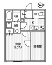 T’s Cuore MUSE 落合の間取り画像