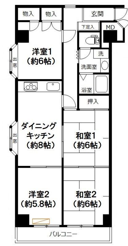 間取図