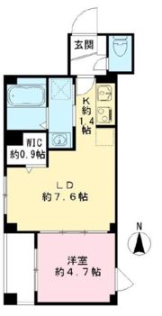 ミノリア阿佐ヶ谷の間取り画像