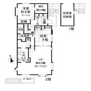 桃井K邸の間取り画像