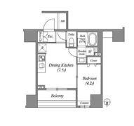 ACP Residence 中野新橋の間取り画像