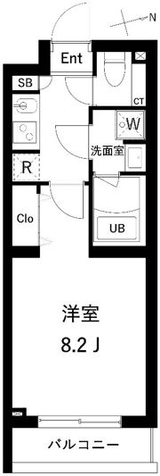 アーバンパーク経堂の間取り画像