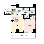 ルシェール赤坂の間取り画像